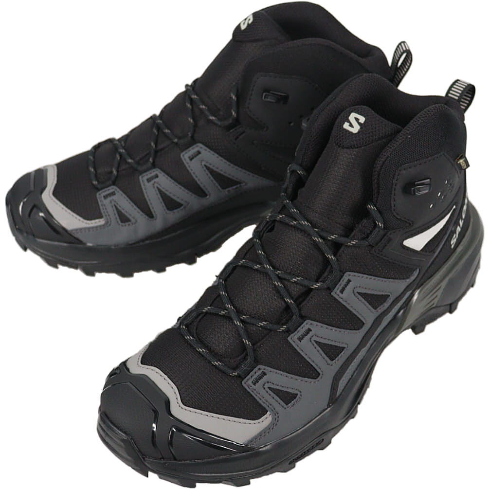  salomon ϥ󥰥塼 X ULTRA 360 MID GTX ֥å/ޥͥå/ԥ塼 474476GIOG