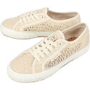 楽天EBiSUYA アウトドア （OUTDOOR）店スペルガ SUPERGA スニーカー 2750 ORGANIC MACRAME 3S6125CW A00 BEIGE RAW 【GHOG】