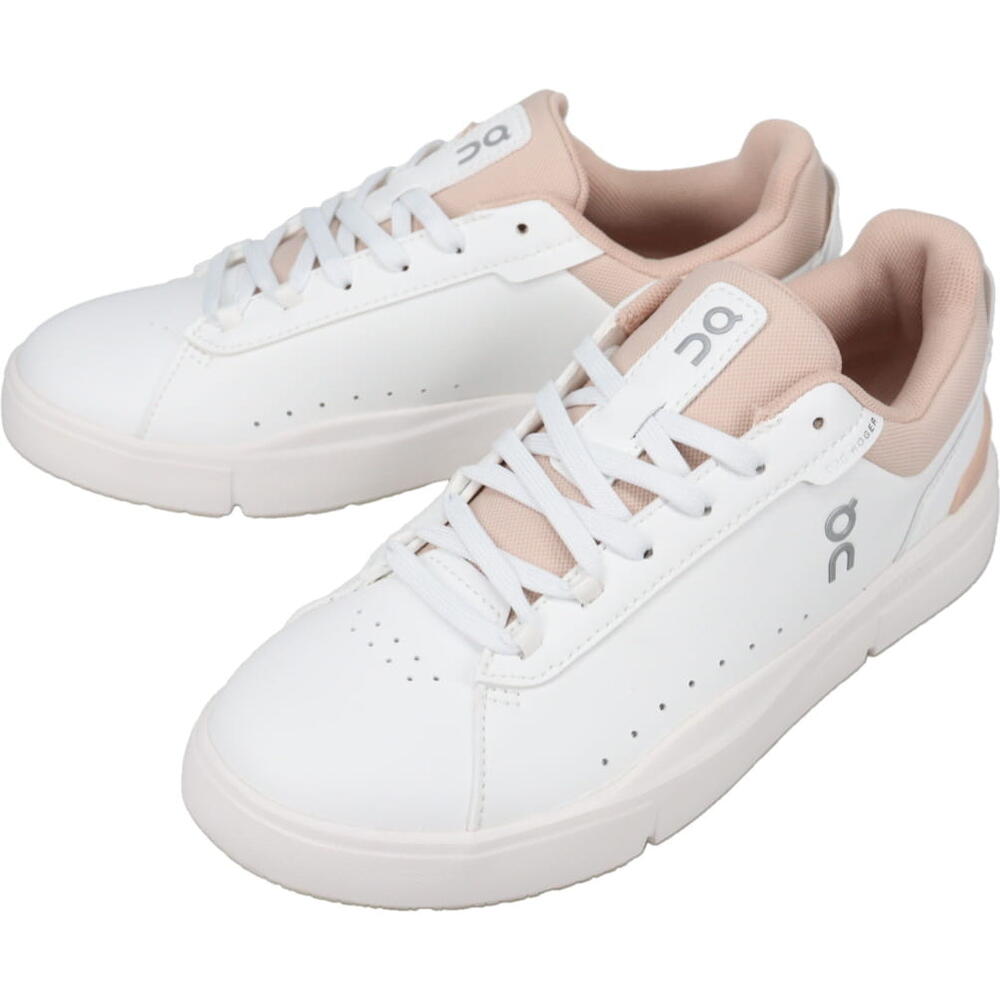 【最大全額ポイント還元※要エントリー】オン On スニーカー ウィメンズ ザ ロジャー アドバンテージ THE ROGER Advantage ホワイト/ローズヒップ White/Rosehip 3WF30392349【GJOM】(4)
