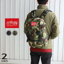 ＼4/25限定★抽選で2人に1人最大100%ポイントバック★要エントリー／定番 マンハッタンポーテージ Manhattan Portage バッグ ハイカー バックパック JR HIKER BACKPACK JR 2123 ブラック(BLK) カモ(CAM)［BG］