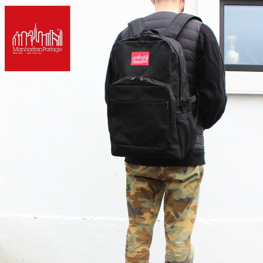 マンハッタンポーテージ Manhattan Portage バッグ タウンセンド バックパック TOWNSEND BACKPACK 2236 ブラック BLK ［T］［BG］