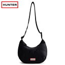 ハンター ミニショルダーバッグ レディース ハンター HUNTER バッグ ナイロン ミニ ホーボー NYLON MINI HOBO ブラック UBS3600KBM［BG］【GIOH】