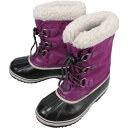 子供 ソレル SOREL ブーツ ユート パックナイロン ウォータープルーフ YOOT PAC NYLON WP ワイルドアイリス/ダークプラム NY1962-594【GHFF】