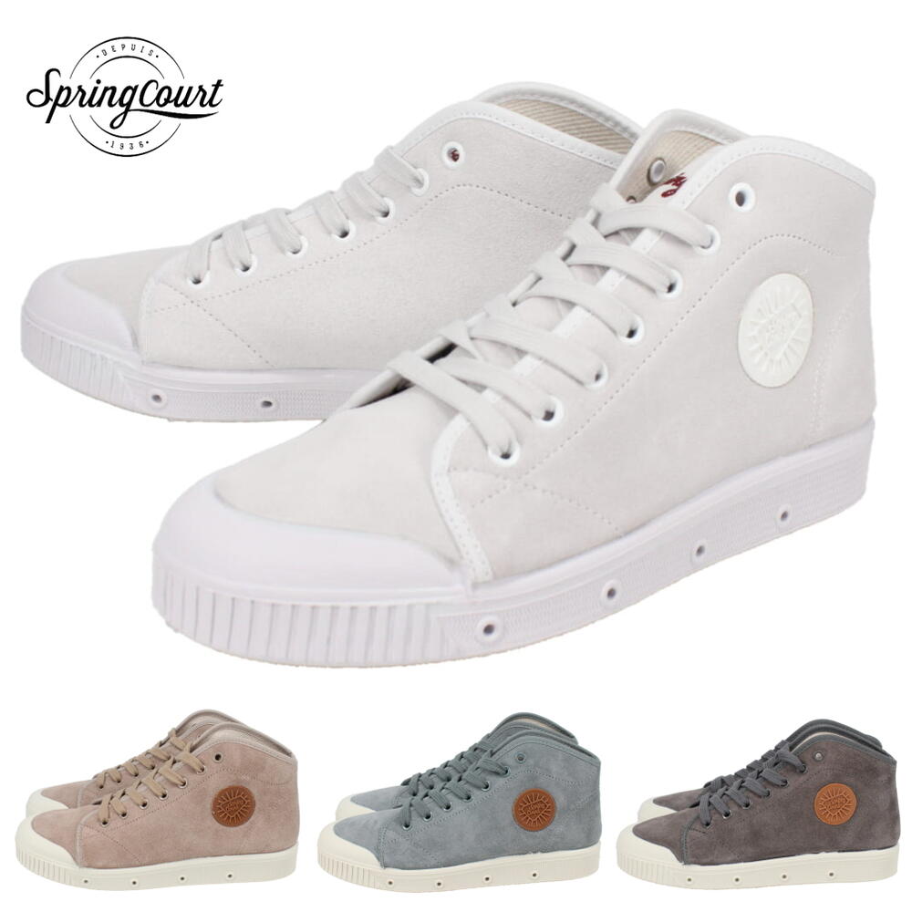 ץ󥰥 SPRING COURT ˡ ӡġ  Х륫 B2 SUEDE VULCA VB2S-S2 WHT(ۥ磻) BEIGE(١) BGRY(֥롼졼) SLT(졼) AϡGFOK