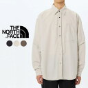 ノースフェイス THE NORTH FACE ロングスリーブ エンライド シャツ L/S ENRIDE SHIRT NR62461 K(ブラック)FR(フォールンロック)FI(フォッシルアイボリー) 【GIOM】