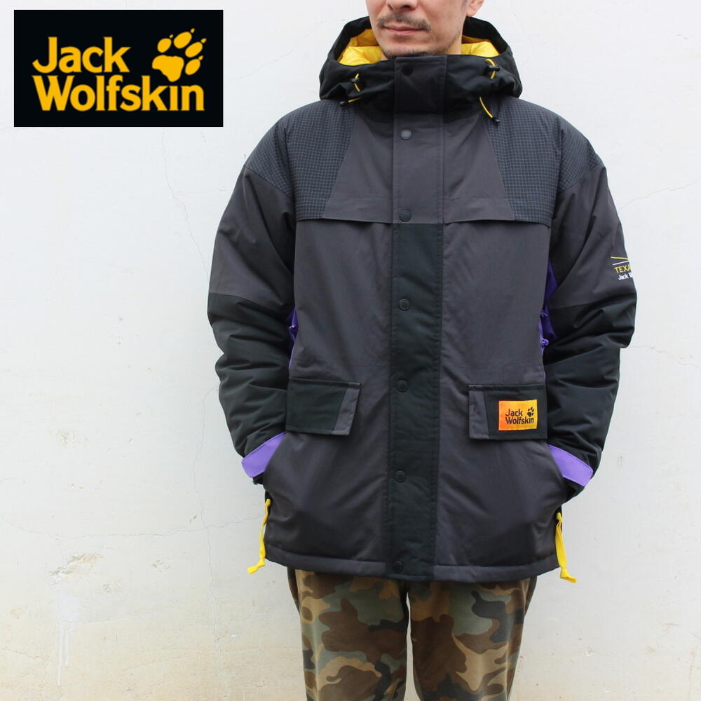 ジャックウルフスキン Jack Wolfskin JP レイニー デイズ 2.0 アークティック パーカ JP RAINY DAYS 2.0 ARCTIC PARKA ファントム 5025471-6350［WA］