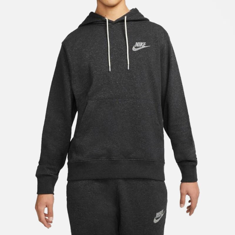 ナイキ パーカー メンズ ナイキ NIKE ウェア NSW リバイバル フリース プルオーバー L/S フーディ ブラック/ホワイト DM5625 010 スウェット パーカー メンズ ［WA］【GGOG】