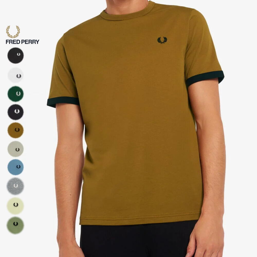 フレッドペリー Tシャツ メンズ フレッドペリー FRED PERRY リンガー Tシャツ RINGER T-SHIRT M3519 100 102 406 608 D56 P04 P13 561 B51 P05［WA］【GGOI】