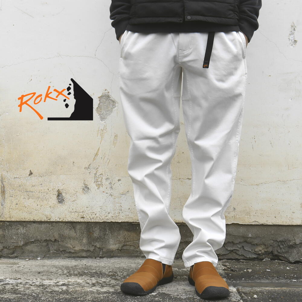 ロックス ROKX クラシック ストリート パンツ CLASSIC STREET PANT RXMS211010 ナチュラルホワイト