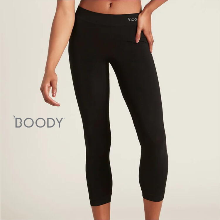 ブーディ BOODY レギンス スリークォーターレギンス 3/4 LEGGINS LTBL ブラック［WA］