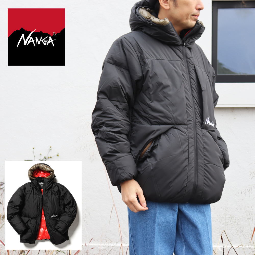 ナンガ NANGA ノーザン ライト ダウン ジャケット NORTHERN LIGHTS DOWN JACKET ブラック NW2341-1C556 BLK［WA］【GHFF】