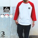 リーフ REEF Tシャツ リーフ ラグランスリーブ ティー REEF RS TEE RF19SP-1008LS ホワイト/ネイビー ホワイト/レッド ホワイト/ヘザーグレー ［WA］【FNOI】