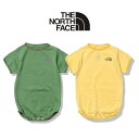 q m[XtFCX THE NORTH FACE V[gX[uNChRbgp[X ixr[j B S/S Cradle Cotton Rompers NTB12352 fB[vOXO[(DG) TCg(SL)mWAnyGHOGz