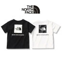 ノースフェイス THE NORTH FACE ショートスリーブバックスクエアロゴティー （ベビー） B S/S Back Square Logo Tee NTB32333 ブラック(K) ホワイト(W)［WA］【GHOG】