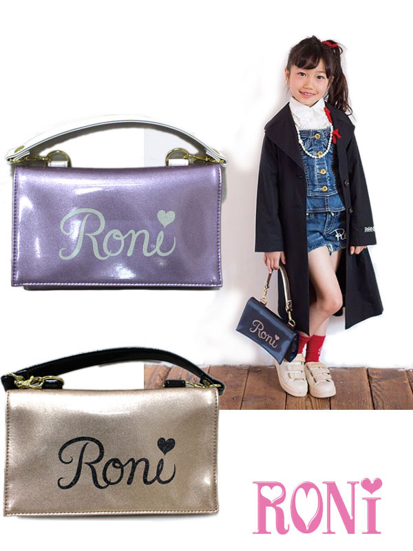 女の子 ポーチ ロニィ RONI パールエナメル2WAY フリーサイズ 138193210 子供服 キッズ ジュニア 70% OFF セール SALE_ss