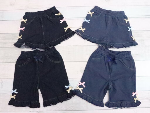 【スーパーセール 30%OFF】ハーフパンツ ショートパンツ 90cm 100cm ニットデニム リボン 無地 ベーシック ウエストゴム 柔らか 子供服 ベビー キッズ 女の子 夏 プチプラ 春 ズボン ボトム 立体リボン ピンク サックス ブルー ネイビー ショーパン 半ズボン 千円 【スーパーセール 30%OFF】ハーフパンツ ショートパンツ 90cm 100cm ニットデニム リボン 無地 ベーシック ウエストゴム 柔らか 子供服 ベビー キッズ 女の子 夏 プチプラ 春 ズボン ボトム 立体リボン ピンク サックス ブルー ネイビー ショーパン 半ズボン 千円