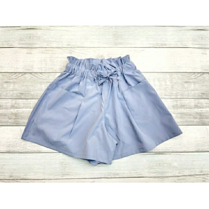 ショートパンツ 110cm 120cm 130cm 140cm 150cm 160cm 無地 リボン サラサラ ウエ...