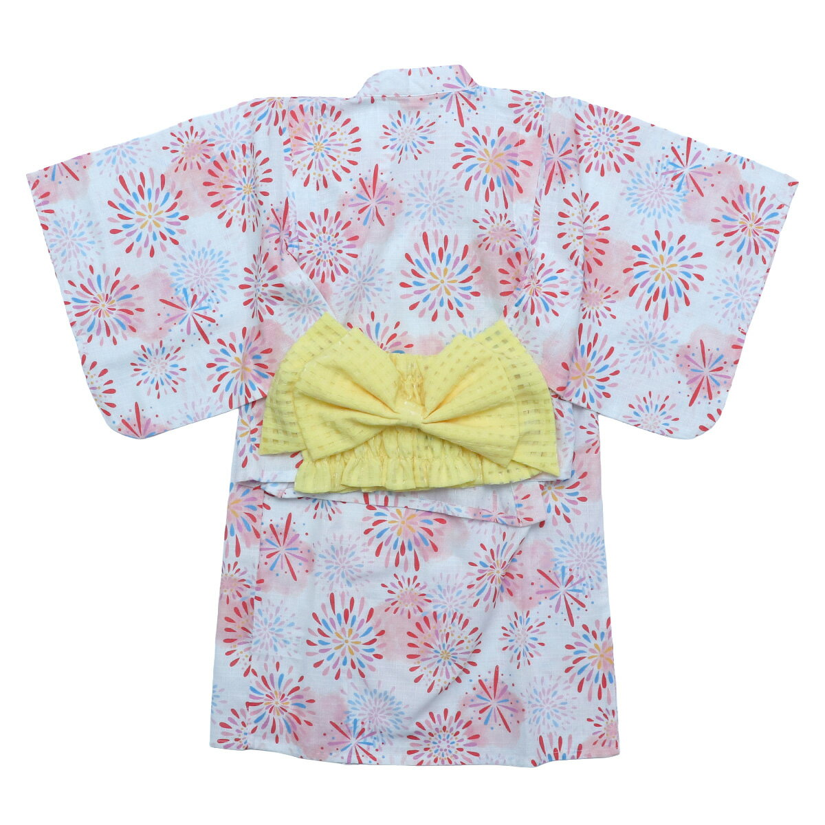 2WAY 浴衣ドレス 100cm 110cm 120cm 130cm 140cm ゆかた ワンピース 浴衣 簡単着付...