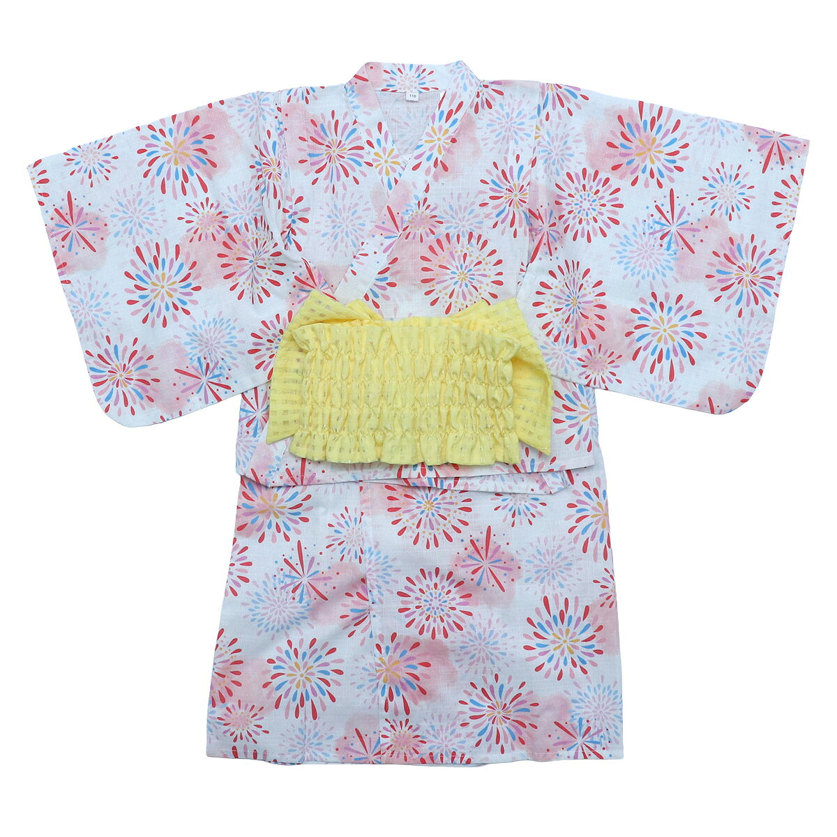 2WAY 浴衣ドレス 100cm 110cm 120cm 130cm 140cm ゆかた ワンピース 浴衣 簡単着付...