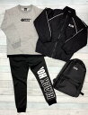 福袋 キッズ 130cm 140cm 150cm 160cm ハッピーバッグ シンプル 男の子 4点セット トレーナー 長袖 Tシャツ ブルゾン バッグ モノト...