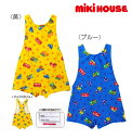 ●メール便送料無料●【MIKI HOUSE★ミキハウス】働く車☆グレコ水着【80・90cm】