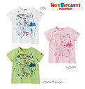 ●ネコポス便にて送料無料●【ミキハウス*ホットビ】HOT-Bキャンピング☆半袖Tシャツ【80・90cm】新学期 幼稚園 保育園 小学生 誕生日 出産祝い クリスマス ギフト プレゼント