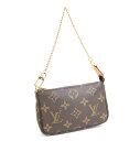 【LOUIS VUITTON】ルイヴィトン ミニ ポシェット アクセソワール ショルダーポーチ モノグラム M58009 DU0048【中古】【代金引換不可】/...