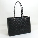 【CHANEL】シャネル トートバッグ マトラッセ キャビアスキン ココマーク A50995 11番台8桁【中古】【代金引換不可】/ko01055kt