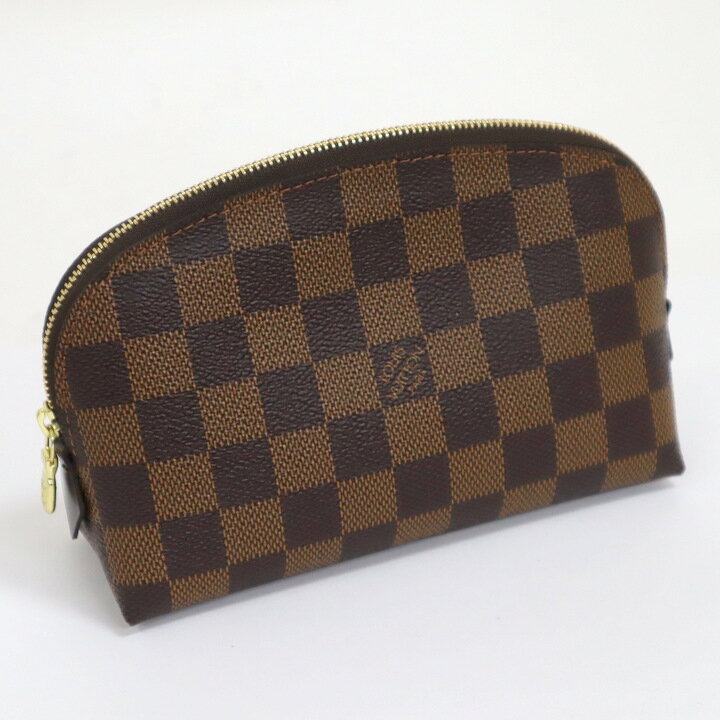 楽天Re-use store DREAM【LOUIS VUITTON】ルイヴィトン ポシェット・コスメティック 化粧ポーチ ダミエ エベヌ N47516 SR2168【中古】【代金引換不可】/hm09659kw