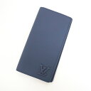 【LOUIS VUITTON】ルイヴィトン ポルトフォイユ・ブラザ 2つ折り長財布 アエログラム M81810 RFID【中古】【代金引換不可】/ok06070tm(4)