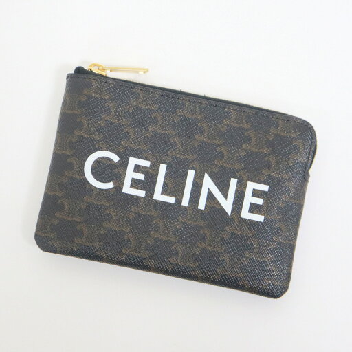 【CELINE】セリーヌ コインパース ブラック ゴールド金具 トリンオフキャンバス 10C662CA2.38NO【中古】【代金引換不可】/kt13801ar 【CELINE】セリーヌ コインパース ブラック ゴールド金具 トリンオフキャンバス 10C662CA2.38NO【中古】【代金引換不可】/kt13801ar