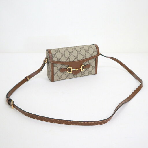 【GUCCI】グッチ ホースビット 1955 ミニバッグ ショルダーバッグ 699296 キャンバス GGスプリーム【中古】【代金引換不可】/ko01147ko 【GUCCI】グッチ ホースビット 1955 ミニバッグ ショルダーバッグ 699296 キャンバス GGスプリーム【中古】【代金引換不可】/ko01147ko