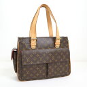 【LOUIS VUITTON】ルイヴィトン ミュルティプリ・シテ ショルダーバッグ モノグラム ブラウン M51162 MB0093【中古】【代金引換不可】/k...