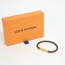 【LOUIS VUITTON】ルイヴィトン ブレスレット LVコンフィデンシャル 17cm モノグラム M6334F BC2283【中古】【代金引換不可】/kt14038ng