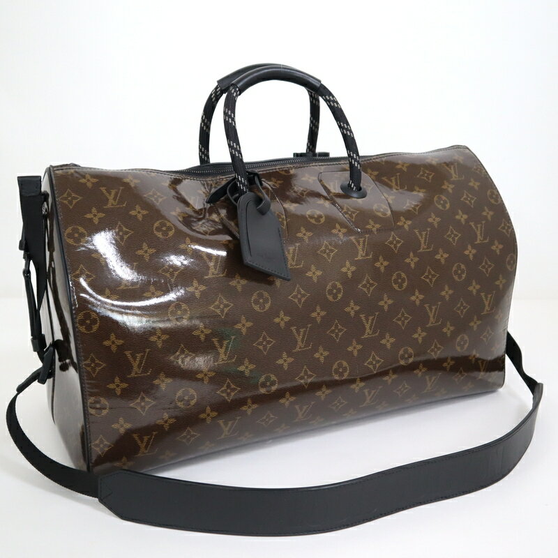 【LOUIS VUITTON】ルイヴィトン キーポル バンドリエール50 ボストンバッグ モノグラム グレーズ M43899 PO2168【中古】【代金引換不可】/ok04184ar