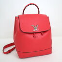 【LOUIS VUITTON】ルイヴィトン ロックミー・バックパック リュック トリヨンレザー レッド M41818 DU1136【中古】【代金引換不可】/kr...