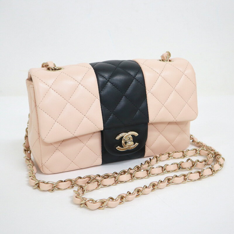 王道デザイン!バイカラーマトラッセ CHANEL メリージェーン 楽天市場】CHANEL シャネル ミニマトラッセ バイカラーの通販