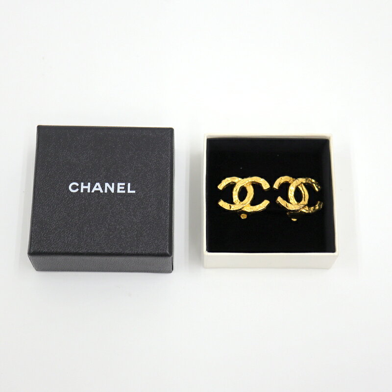 【CHANEL】シャネル イヤリング ココマーク ゴールド【中古】【代金引換不可】/ok00553ng