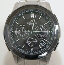 【CASIO】カシオ オシアナス マンタ 腕時計 黒文字盤 電波ソーラー チタン OCW-S1250TC-1AJF【中古】【代金引換不可】/ng0750