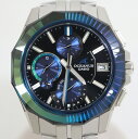 【CASIO】カシオ オシアナス 江戸切子テーマ 300本限定モデル 腕時計 黒文字盤 タフソーラー チタン OCW-S6000EK-1AJR【中古】【代金引換...
