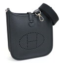 【HERMES】エルメス エヴリンTPM ショルダーバッグ トリヨンクレマンス ブラック×シルバー金具 B刻印【中古】【代金引換不可】/hm10113ar