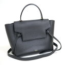【CELINE】セリーヌ マイクロベルトバッグ ブラック レザー 189153【中古】【代金引換不可】/kt12811md