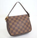 【LOUIS VUITTON】ルイヴィトン トゥルース・メイクアップ ハンドバッグ ダミエ エベヌ N51982 NO0978【中古】【代金引換不可】/kt09422hm