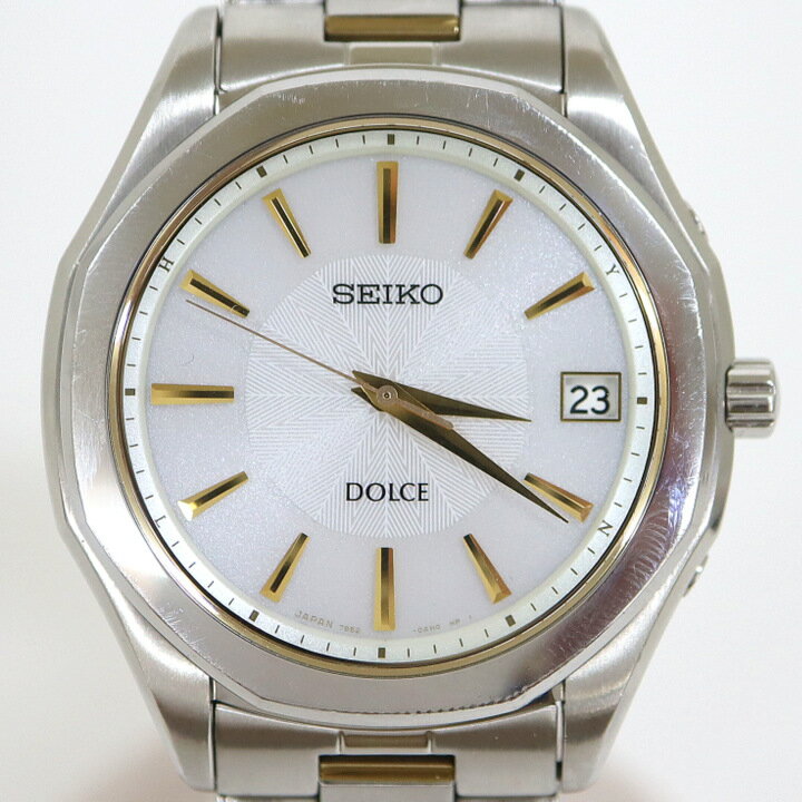 楽天市場】ソーラー電波 腕時計 中古 seiko ドルチェ(ブランド 楽天市場】ソーラー電波 腕時計 中古 seiko ドルチェ(ブランド