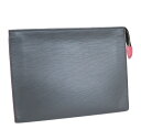 【LOUIS VUITTON】ヴィトン ポッシュ・トワレ26 クラッチバッグ エピ ノワール×ローズ M67184 TA1197【中古】【代金引換不可】/kt1...