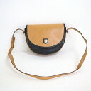 【CELINE】セリーヌ ショルダーバッグ トリオンフ バイカラー レザー【中古】【代金引換不可】/tm10498ng