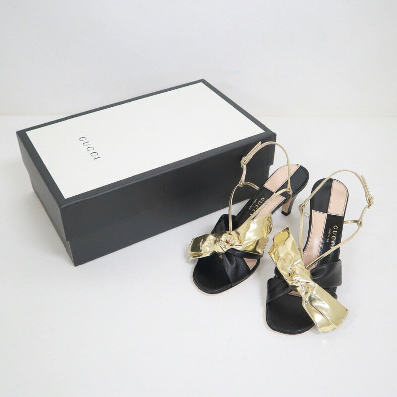 【中古】グッチリボンサンダル575...