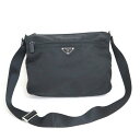 【PRADA】プラダ ショルダーバッグ ブラック ナイロン BT0421【中古】【代金引換不可】/md18120ik