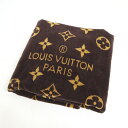 【LOUISVUITTON】ルイヴィトン ビーチタオル ドラドゥバン・モノグラム・クラシック ブラウン M72364 BS1129【中古】【代金引換不可】/br...
