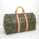 【LOUIS VUITTON】ルイヴィトン キーポル50 ボストンバッグ モノグラム・グラフィティ M92196 FL0041【中古】【代金引換不可】/kt13785tg(4)